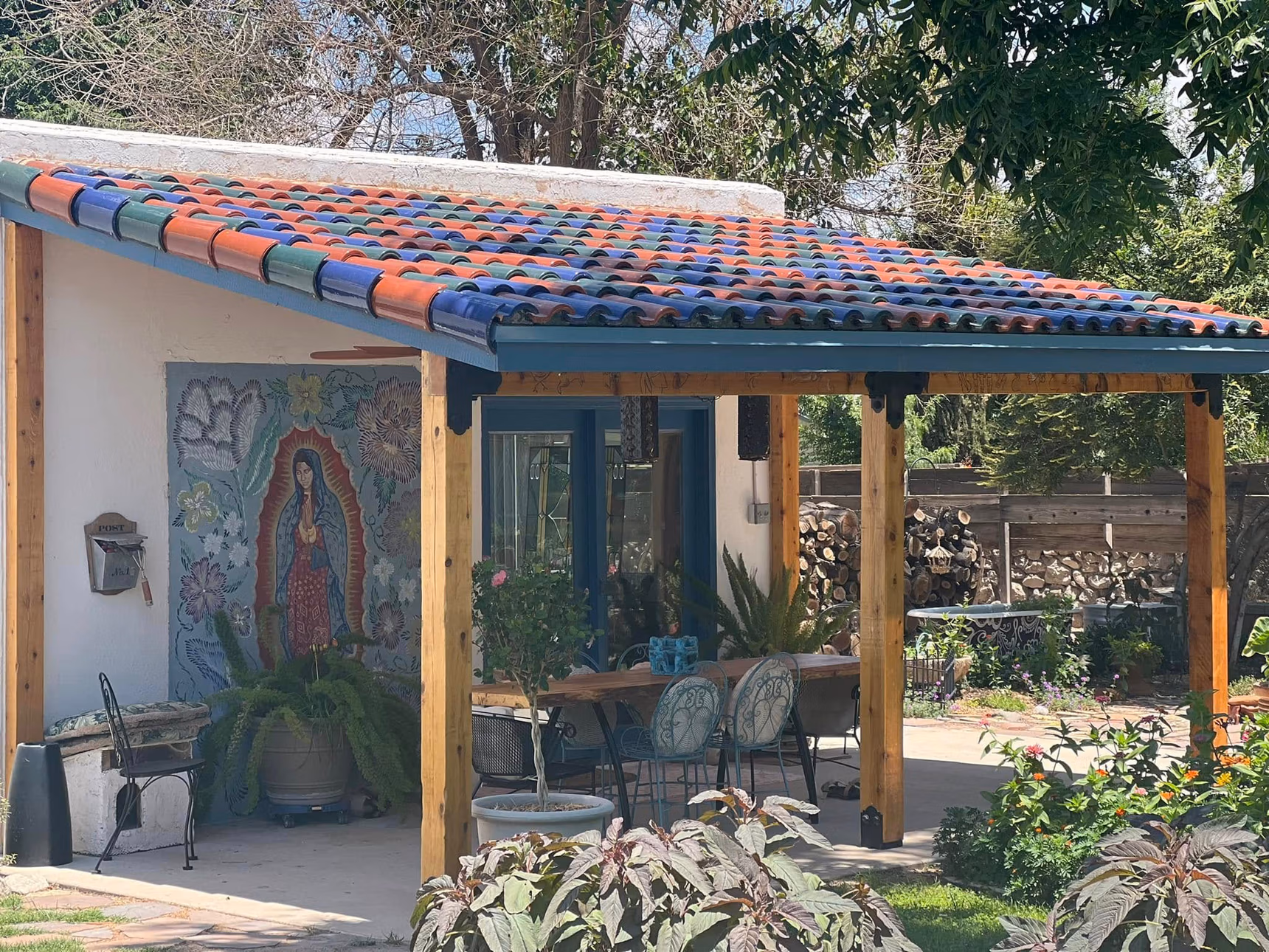 Custom clay tile patio remodel thumbnail by Forged Builds El Paso TX