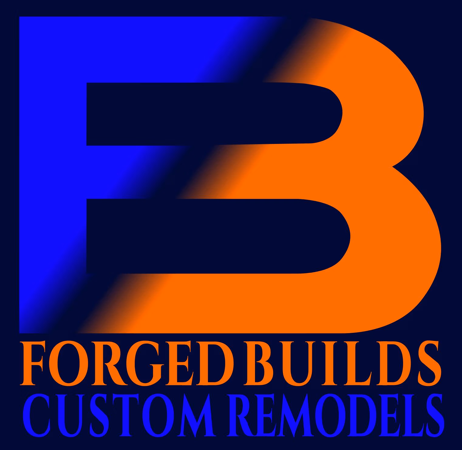 Forged Builds Custom Remodels logo &ndash; El Paso bathroom and kitchen remodeling contractor